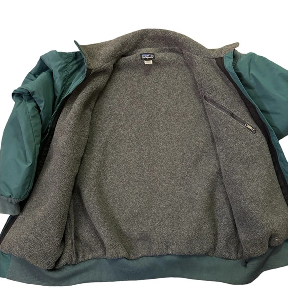Patagonia Vintage 90s Bomber Jacket Synchilla USA Made - Picture 7 of 7
